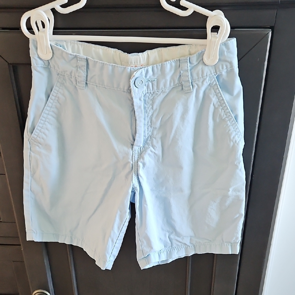 Cat & Jack Boy's Sky Blue Flat Front Shorts